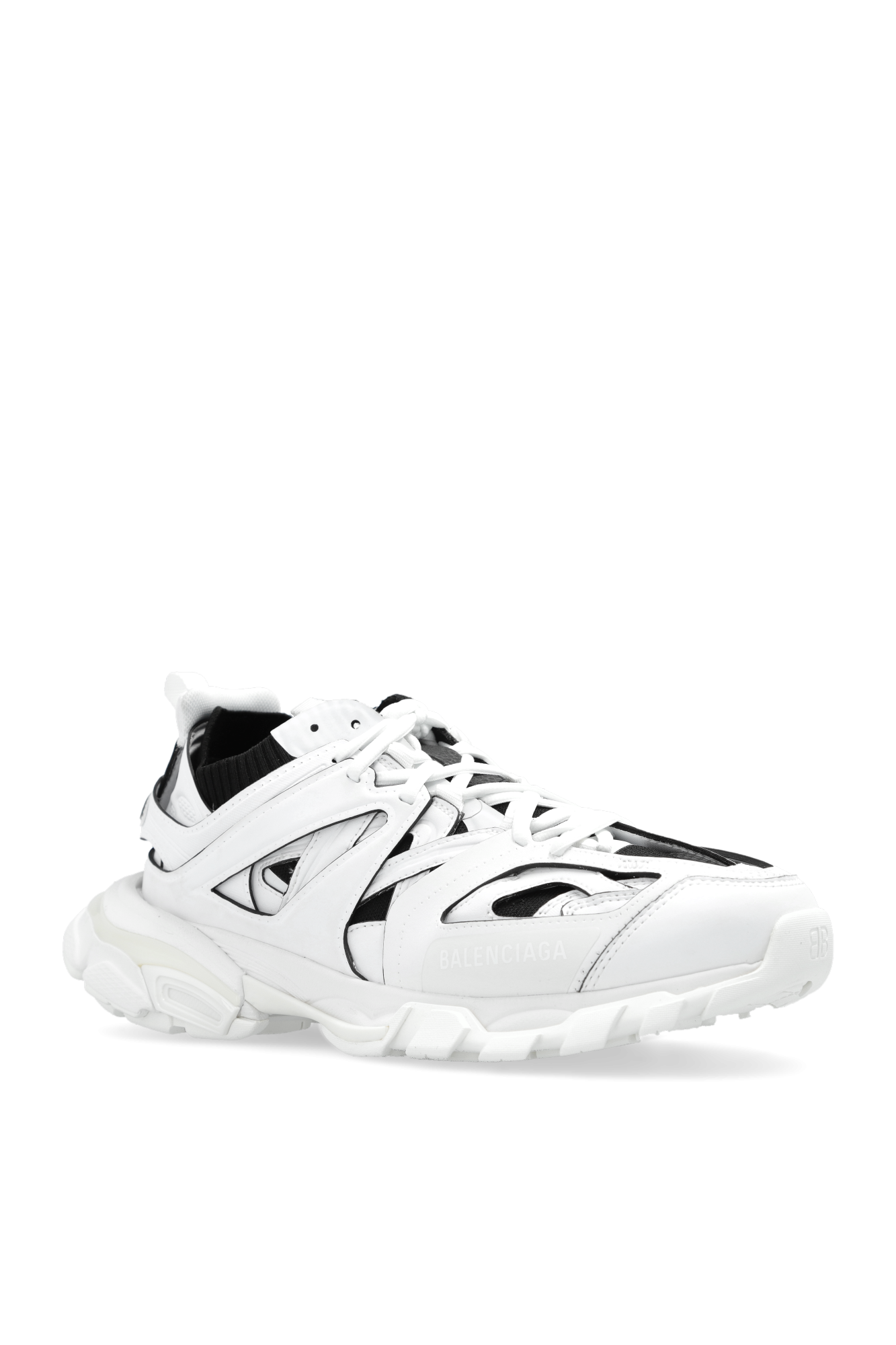 White 'Track' lace-up sneakers Balenciaga - Vitkac Canada